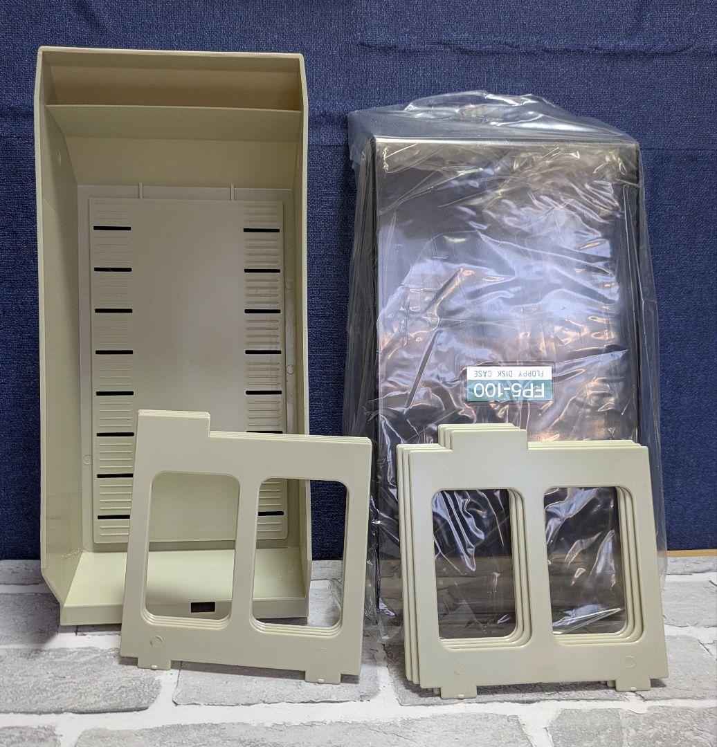 ELECOMフロッピーディスクケース FPS-100　廃盤品レア　100枚収納