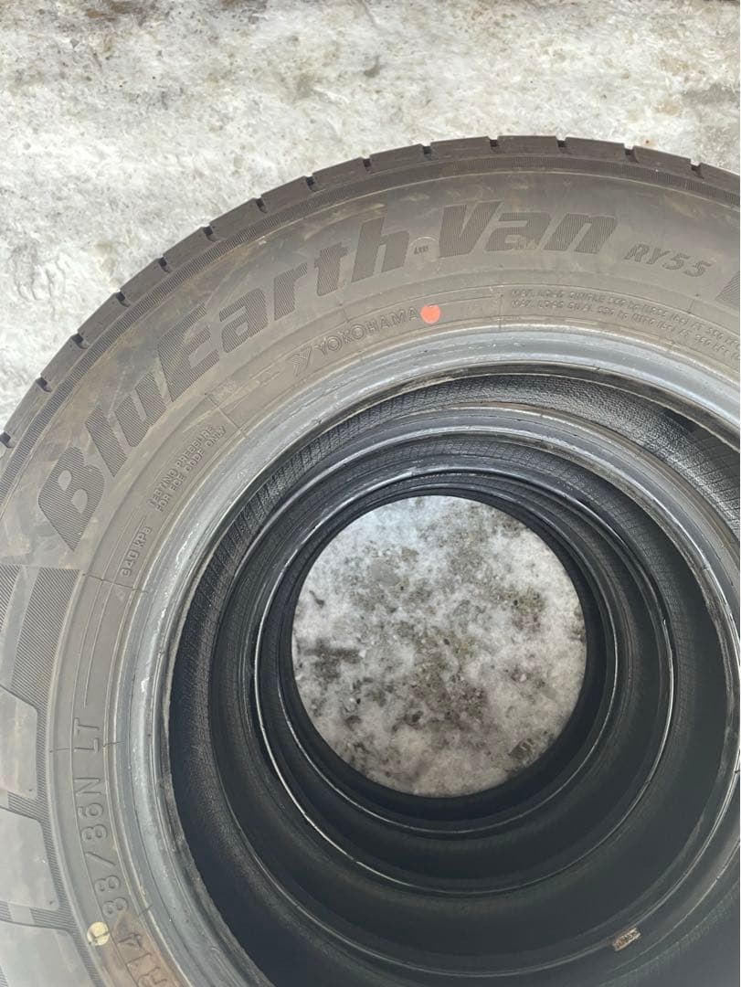 ヨコハマ BluEarth-Van RY55 155/80R14 4本
