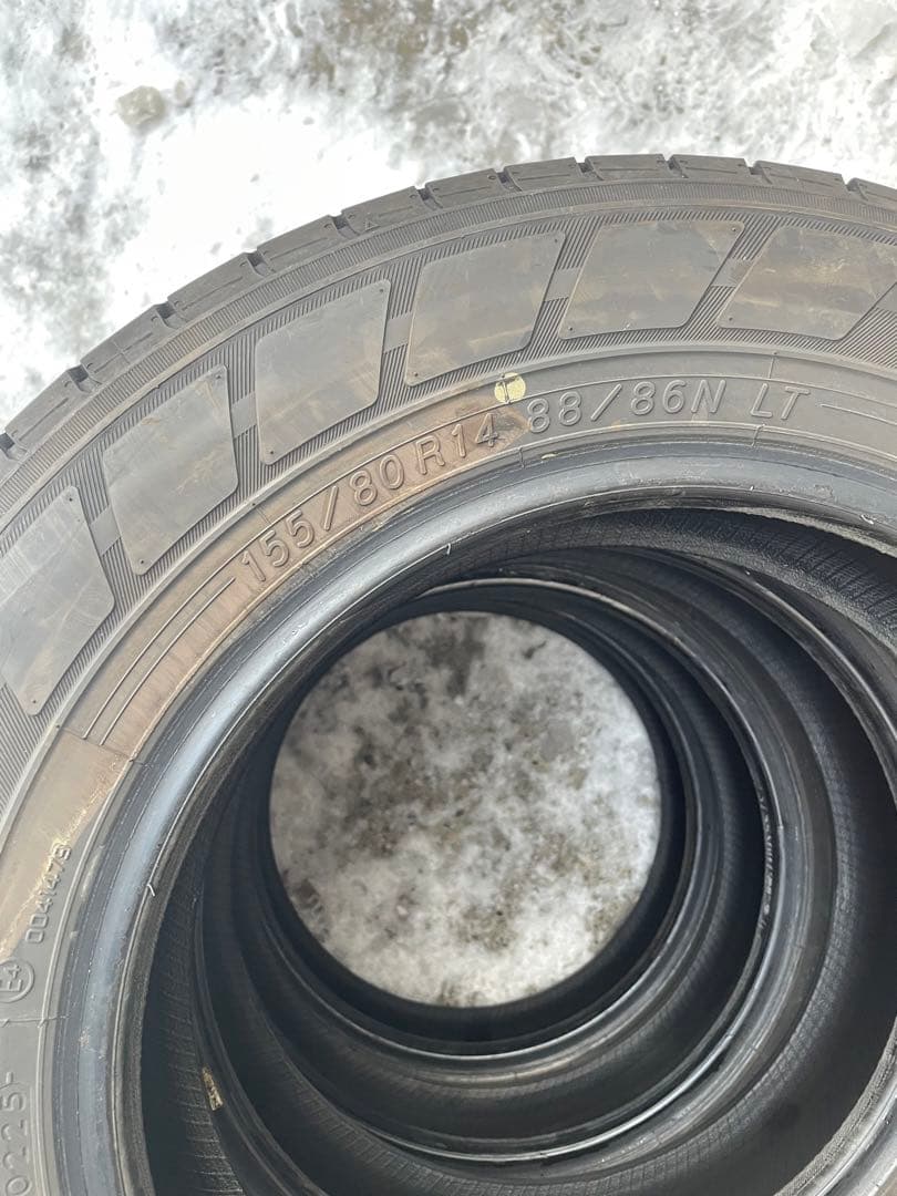 ヨコハマ BluEarth-Van RY55 155/80R14 4本