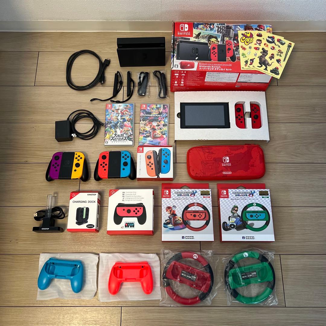 Nintendo Switch 本体　ゲームソフト　付属品多数　パーティセット