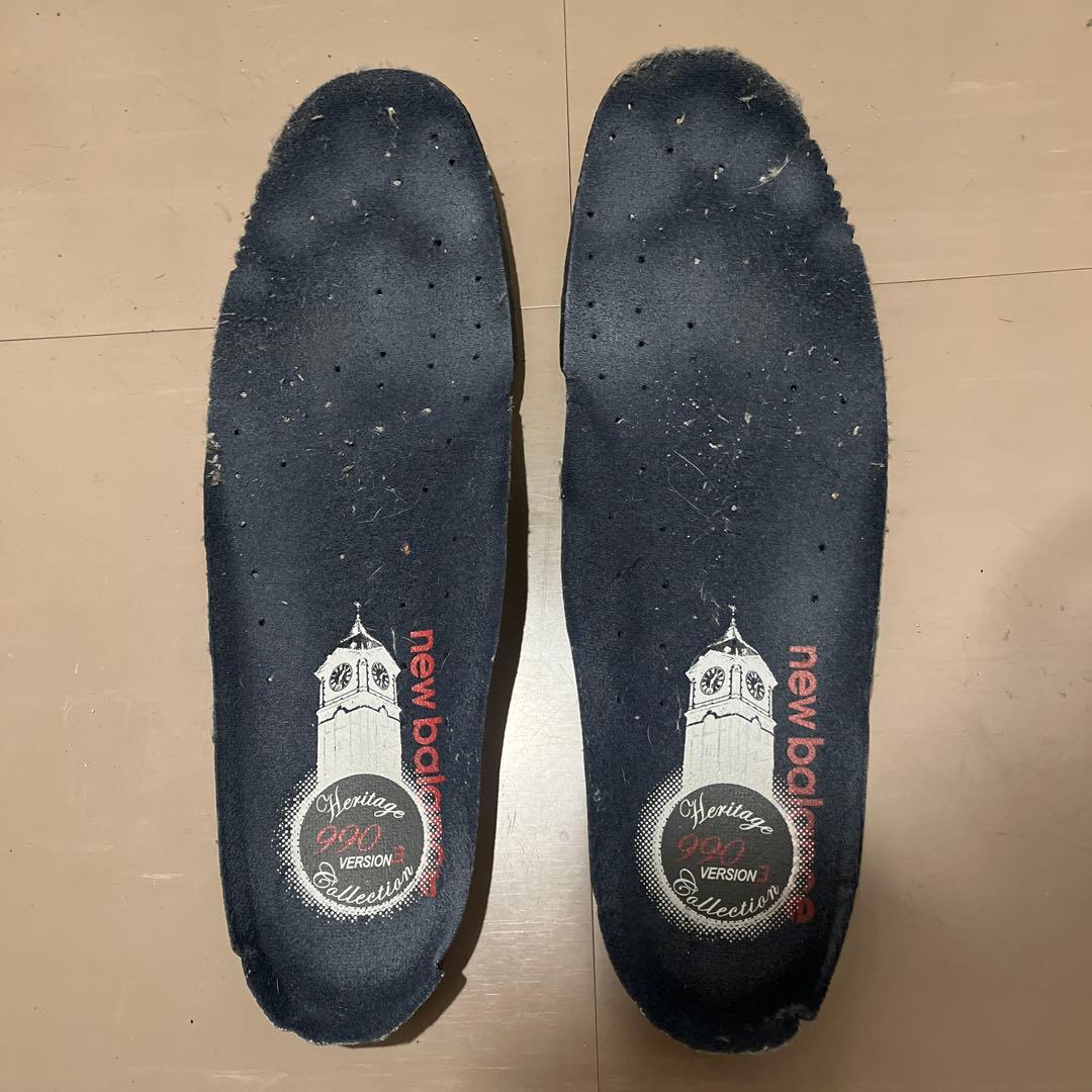 靴 New Balance 990V3 KITH Genesis/Navy