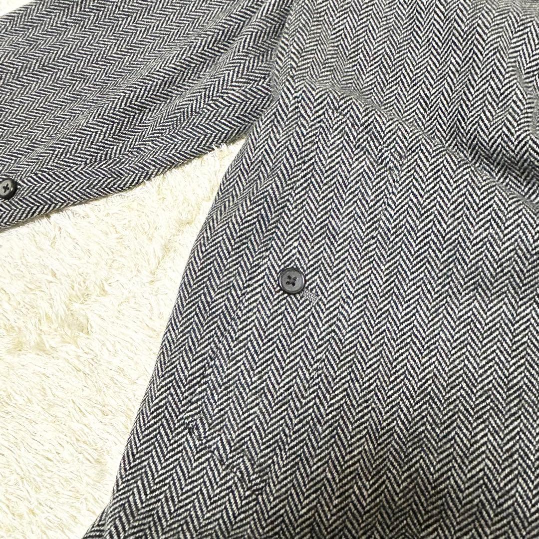 Burberrys’ バーバリー　ヘリンボーン ステンカラーコート