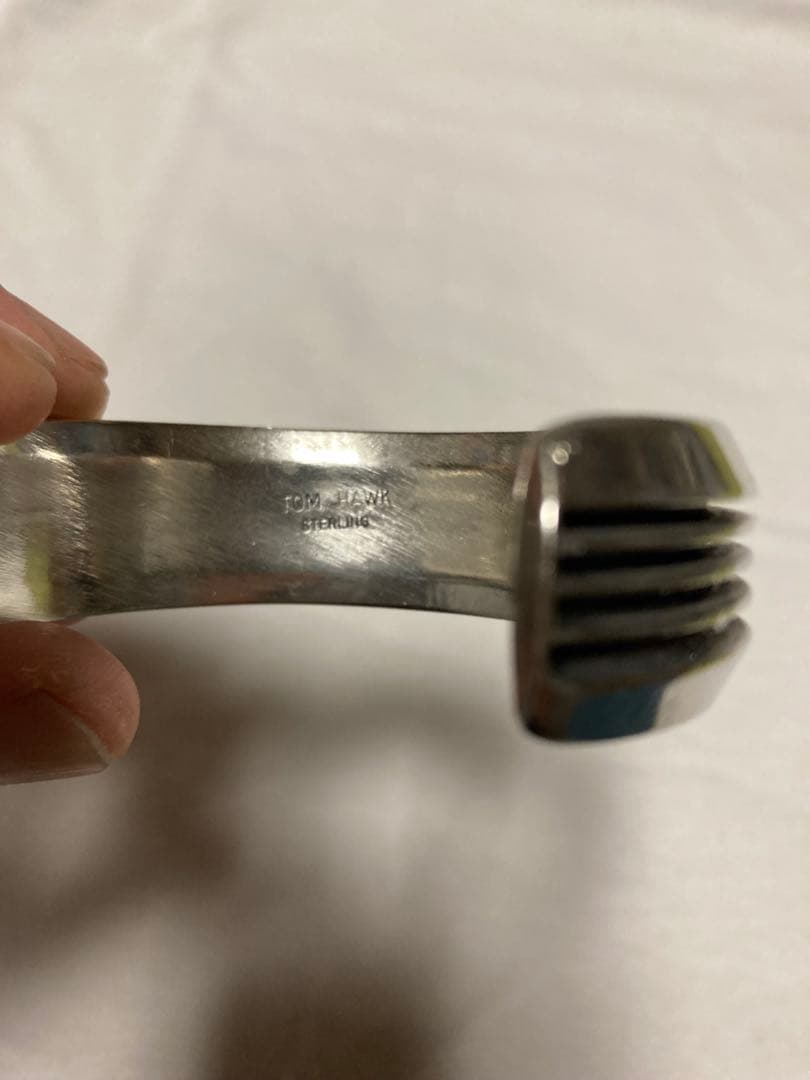 TOM HAWKトムホーク名作シルバーバンクル/ブレスレット