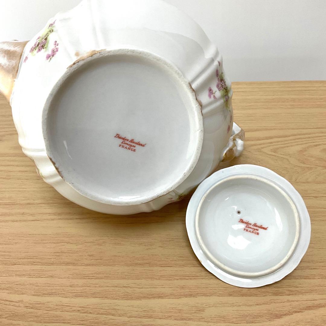テオドール　アビランド リモージュ ポット　③ Haviland