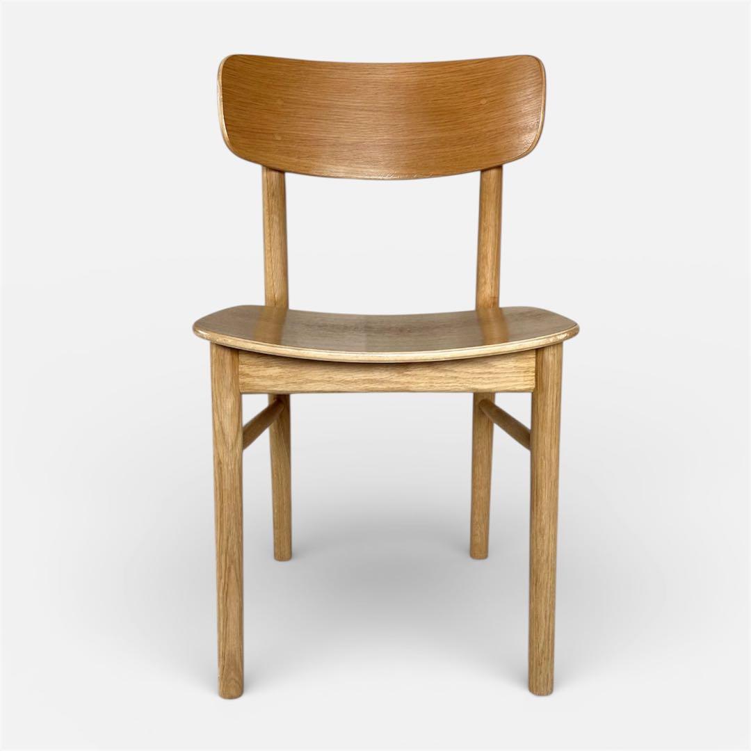 無印良品　MUJI　オーク材　ダイニングチェア　②