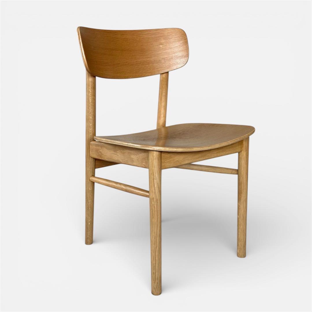 無印良品　MUJI　オーク材　ダイニングチェア　②