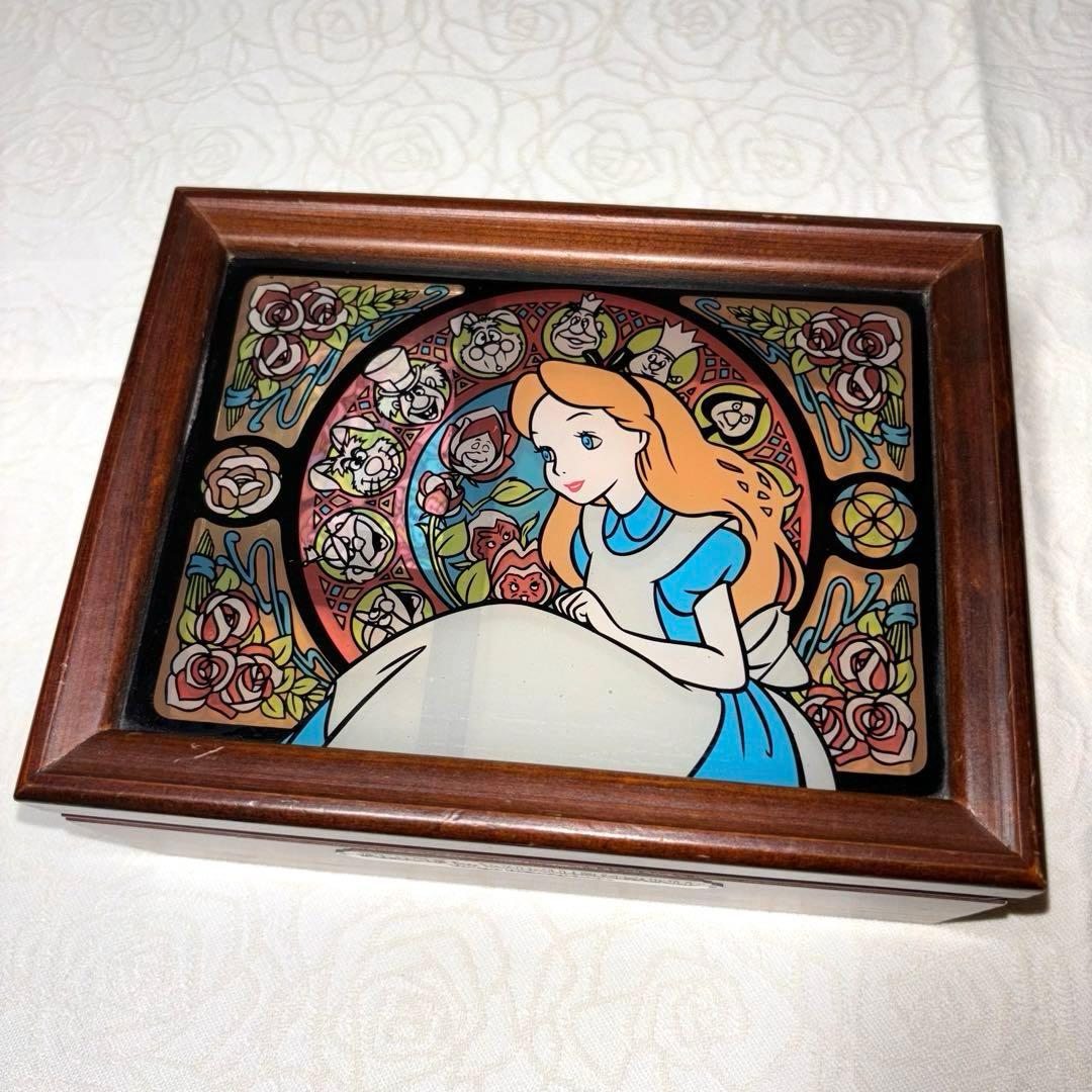 不思議の国のアリス オルゴール付きジュエリーボックス ディズニー