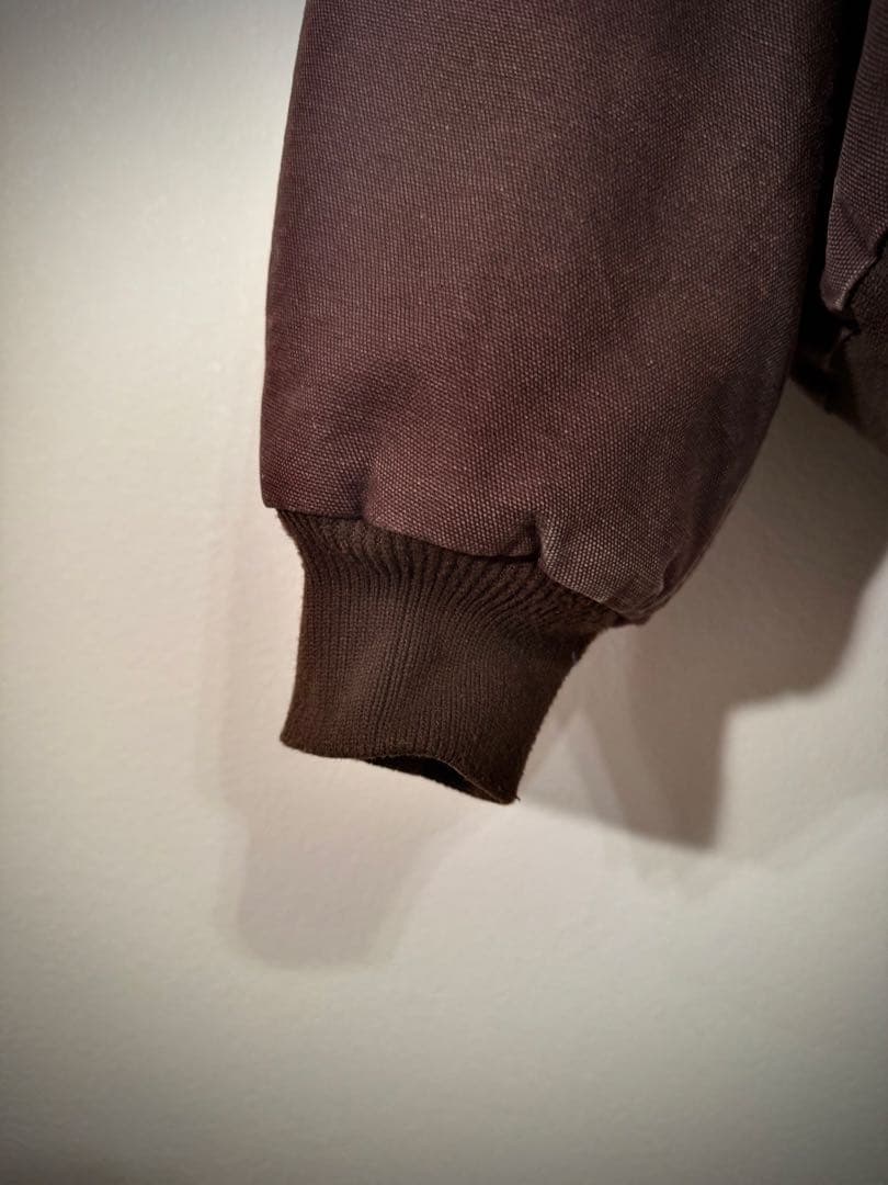 ゴールデンサイズ　Carhartt アクティブジャケットダークブラウン