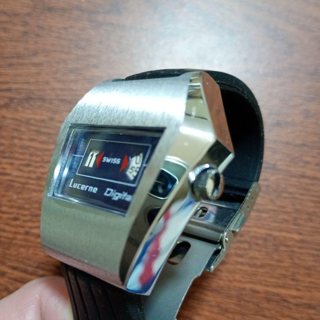 Lucerne デジタル時計 jump hour ジャンプアワー