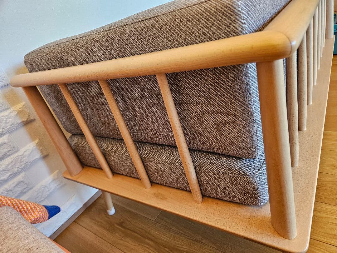 【美品】飛騨産業 YURURI ゆるり ソファ 左肘タイプ リビングダイニング