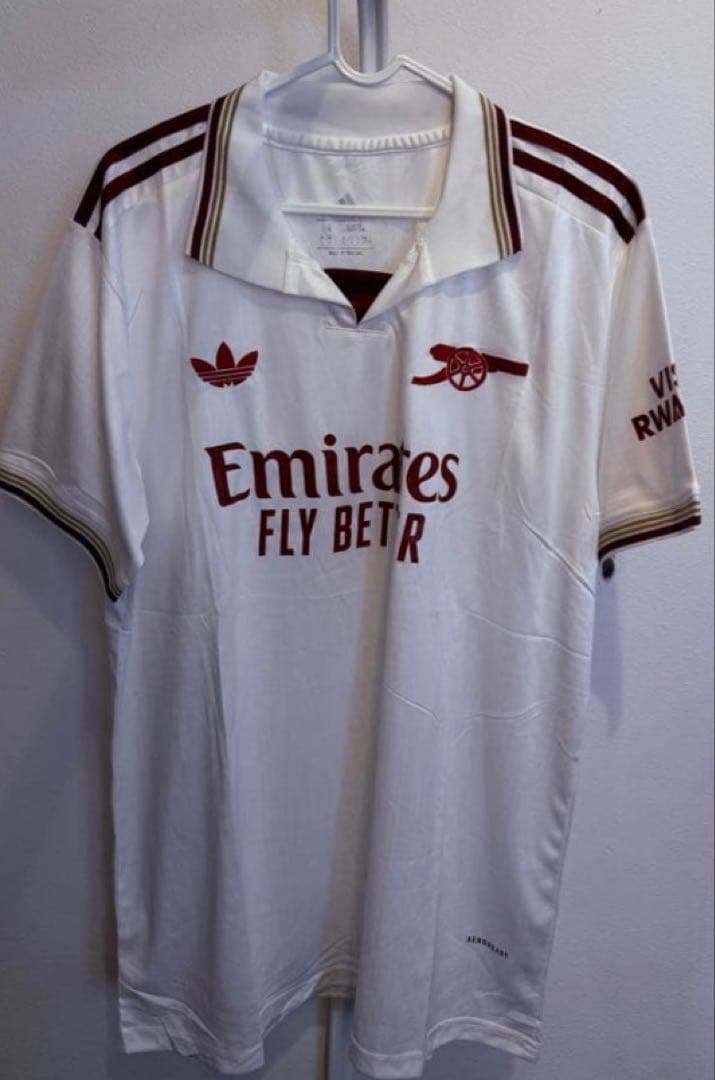 アーセナル ポロシャツ ホワイト Arsenal 3rd L