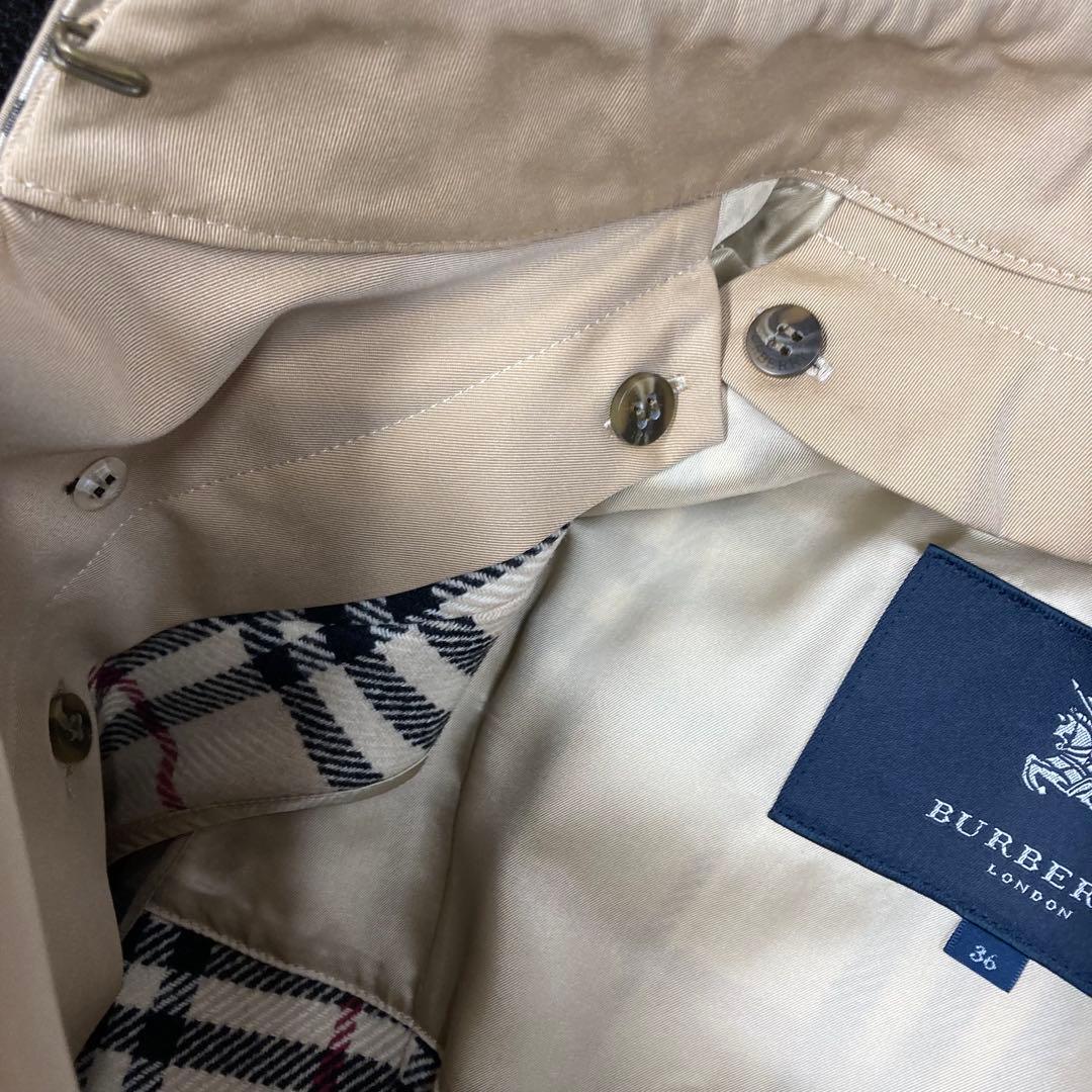 極美品 Burberry バーバリー トレンチコート メンズ ベージュ