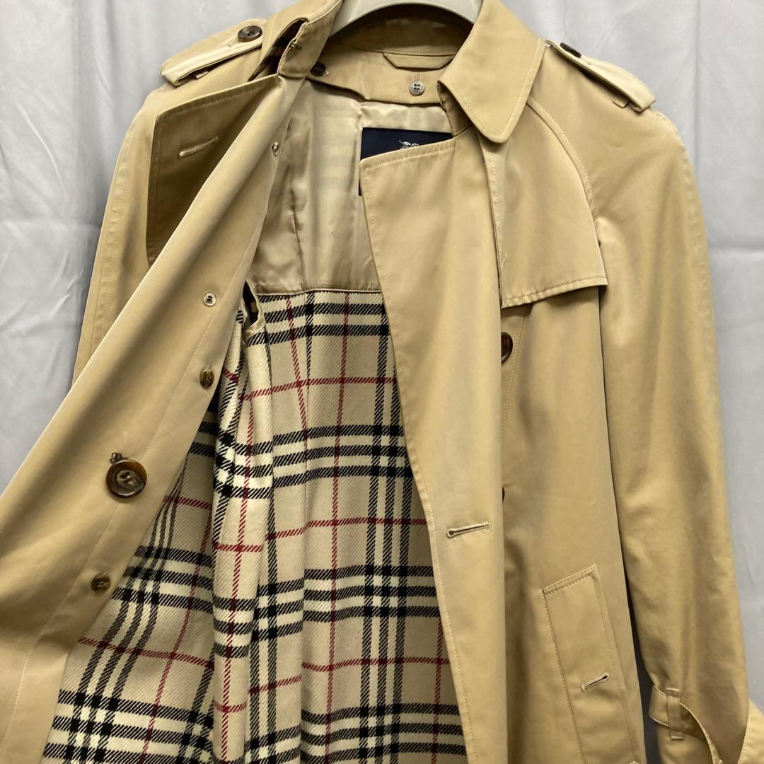 極美品 Burberry バーバリー トレンチコート メンズ ベージュ