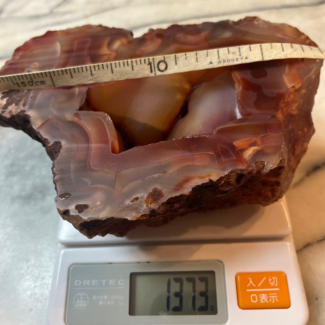 ⚠️注意‼️発送が特定月末の限定品 　赤は魔を払う縁起の良い石　おすすめの古い原石