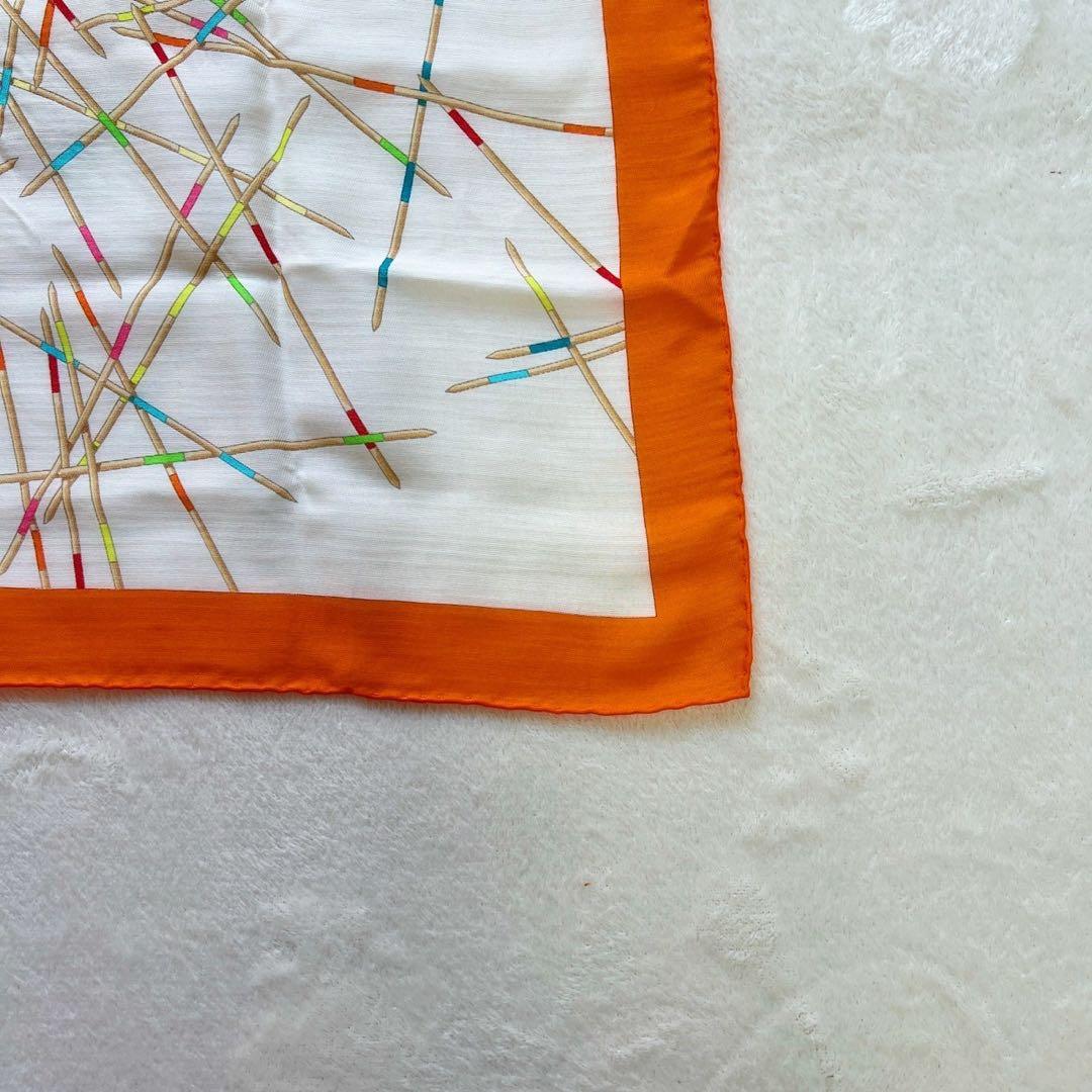 希少　エルメス　HERMES　カレ70　カシミヤ　シルク