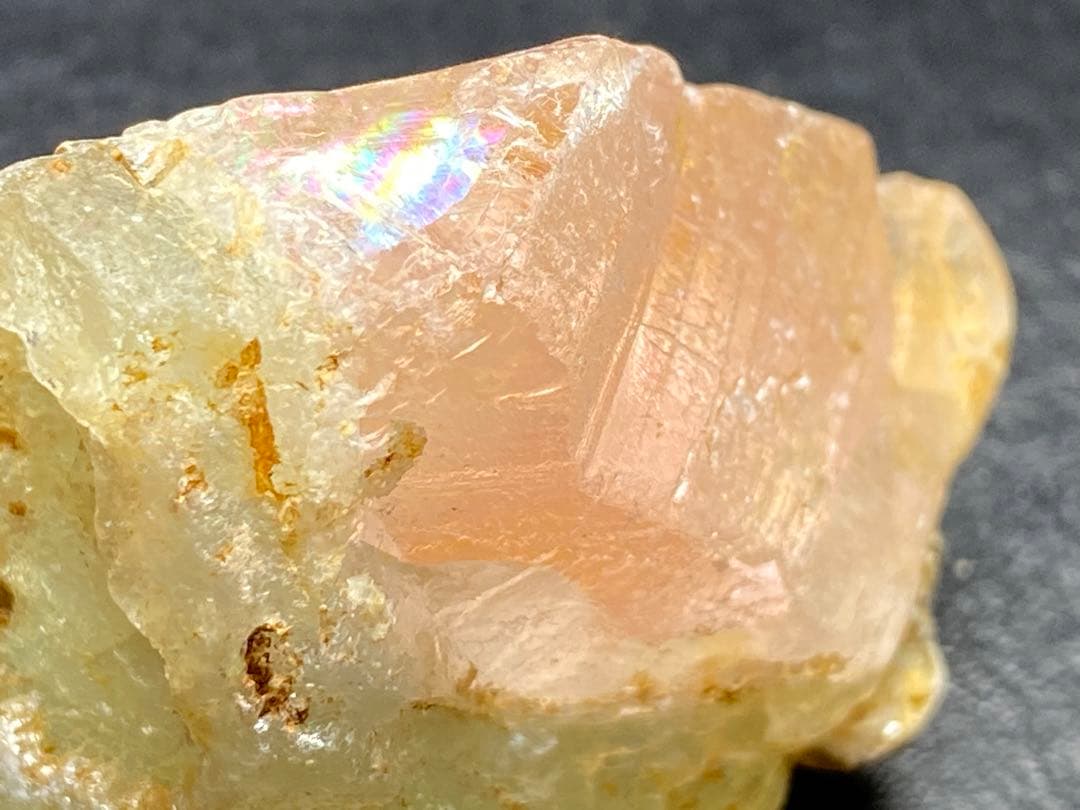 バイカラー　フローライト　レインボー　79g