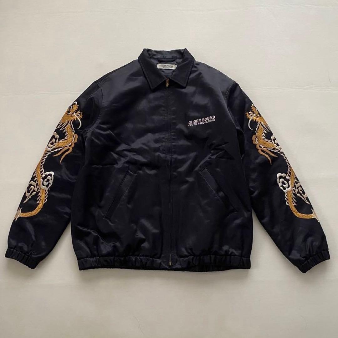 COOTIE PRODUCTIONS スーベニアジャケット ロゴ刺繍 クーティー