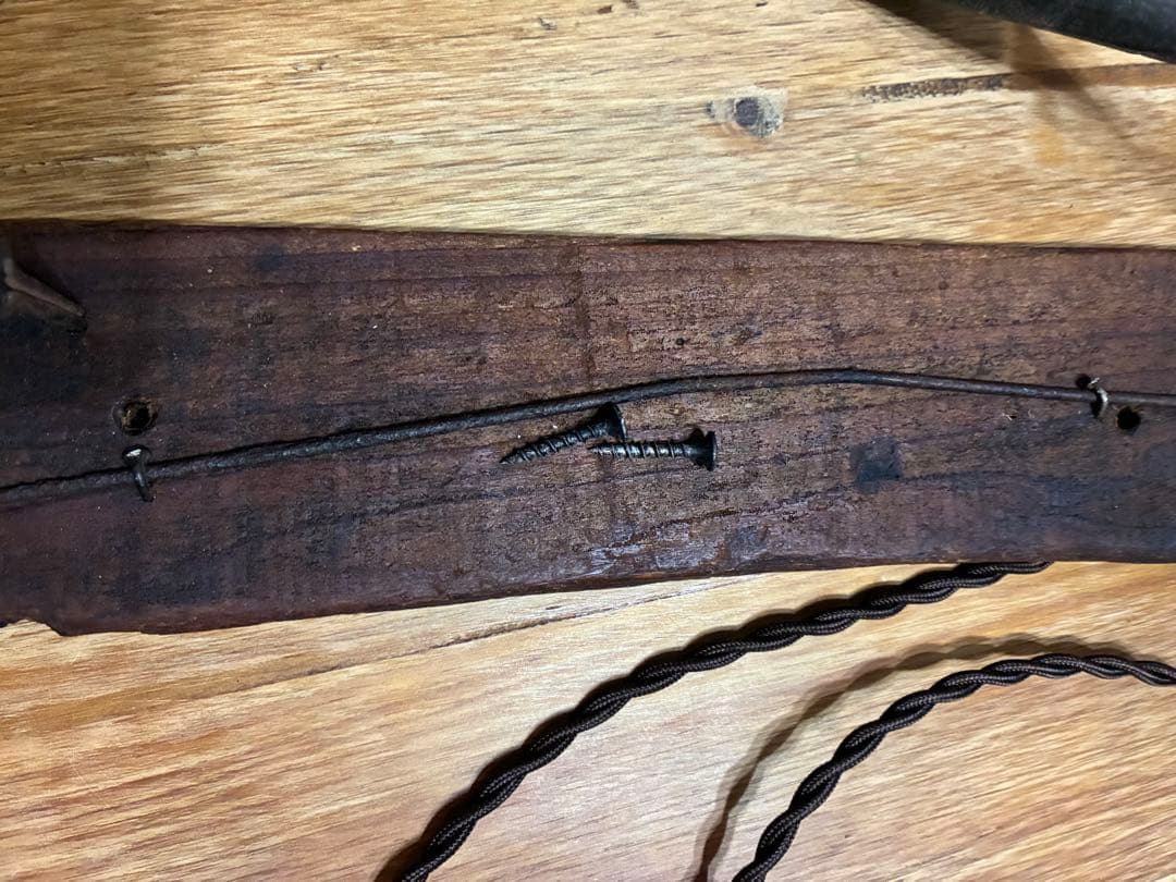 古道具 壁掛けライト 古材 照明 古雑貨 シャビー