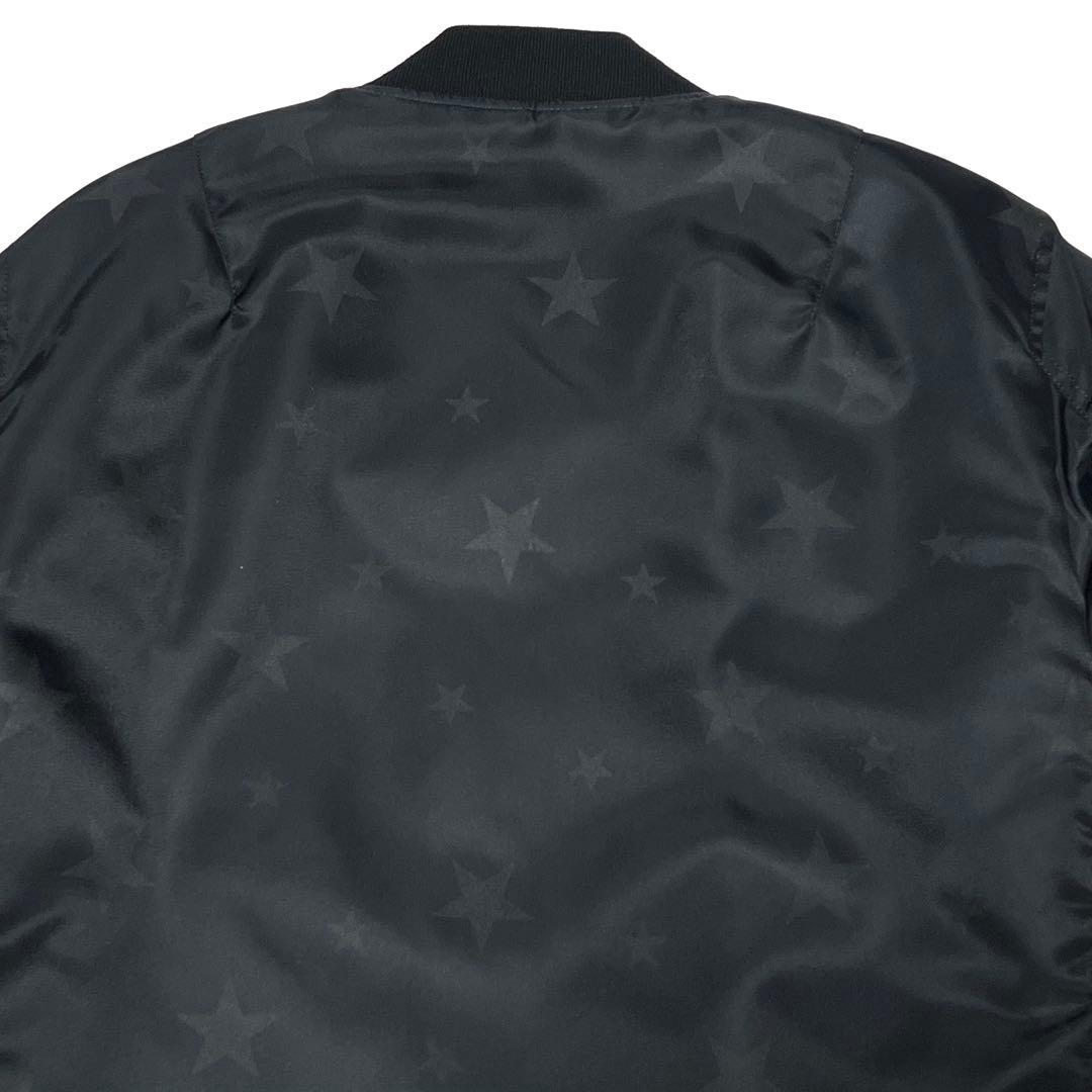 CALEE キャリー MA-1 Allover star pattern 星柄