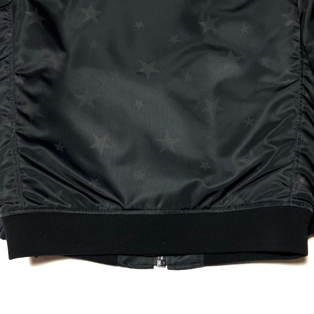 CALEE キャリー MA-1 Allover star pattern 星柄