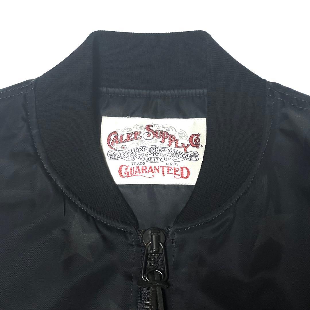 CALEE キャリー MA-1 Allover star pattern 星柄