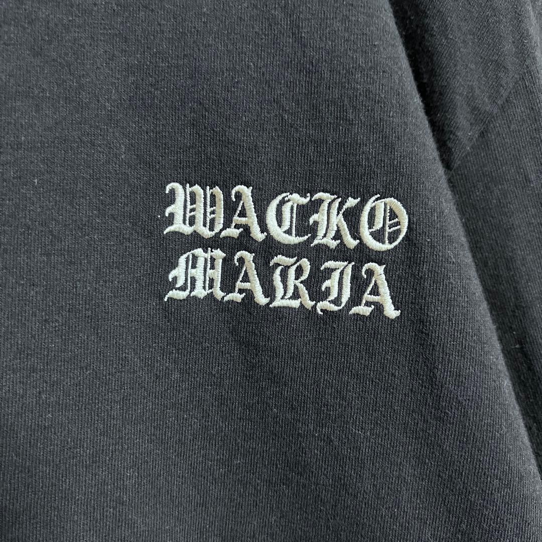 美品 WACKO MARIA TIM LEHI ロングスリーブ 虎 黒 M