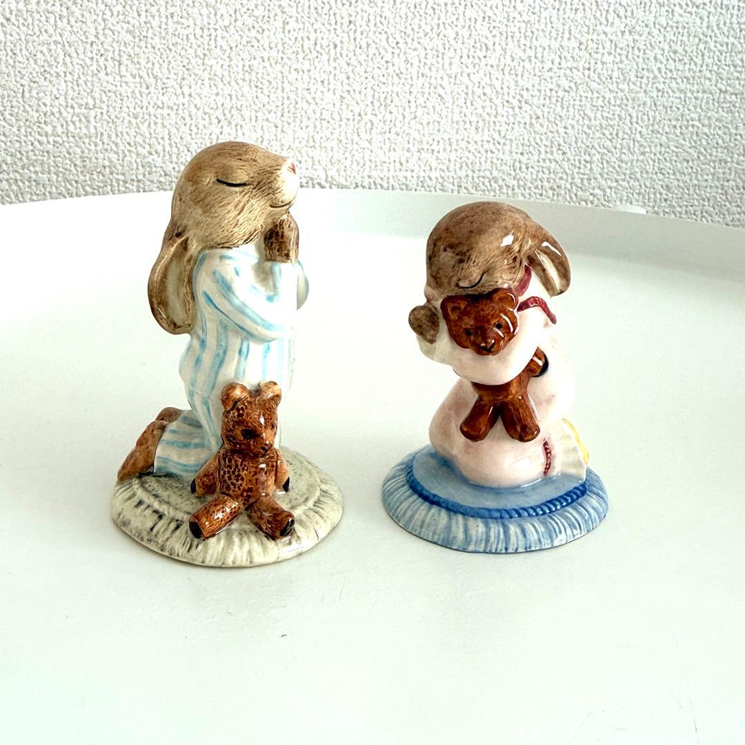 ロイヤルドルトン バニキンズ ベッドタイム, グッドナイト うさぎのフィギュリン