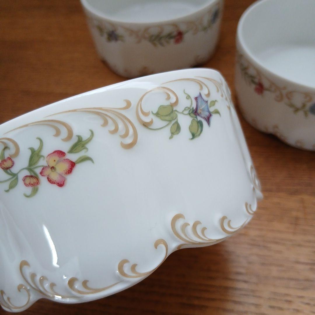 クラシックローズ ローゼンタール ボウル 3個 花柄 ヴィンテージ ユーズド