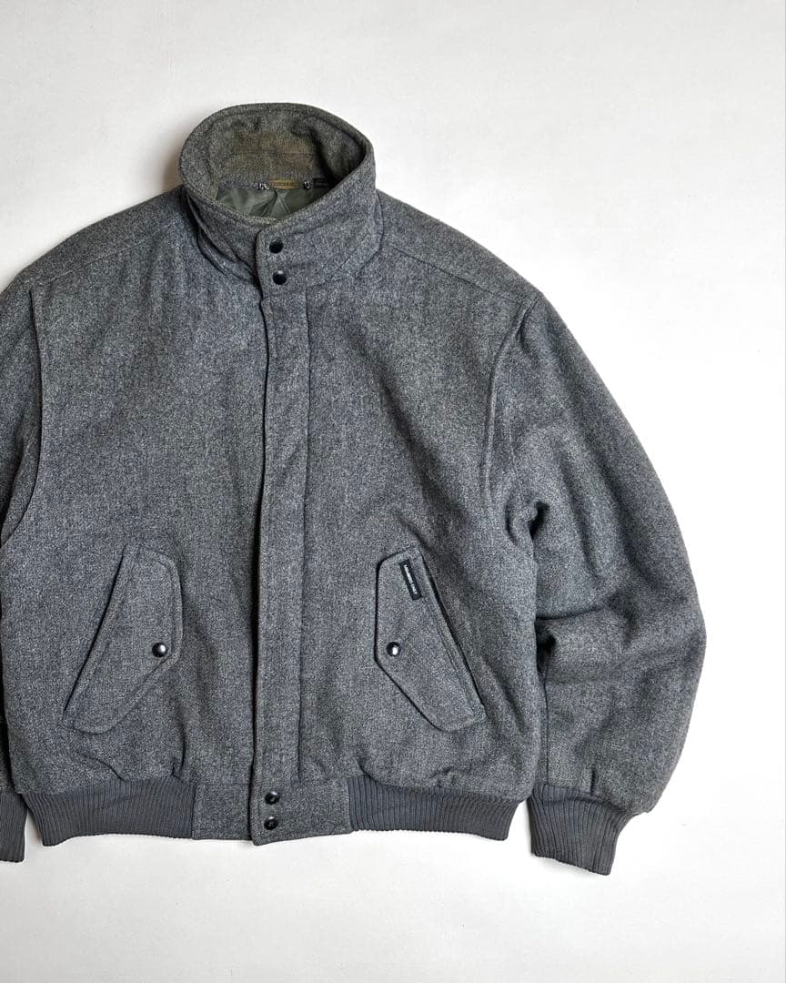 80's \"MEMBER'S ONLY\" メルトンウール ボンバージャケット