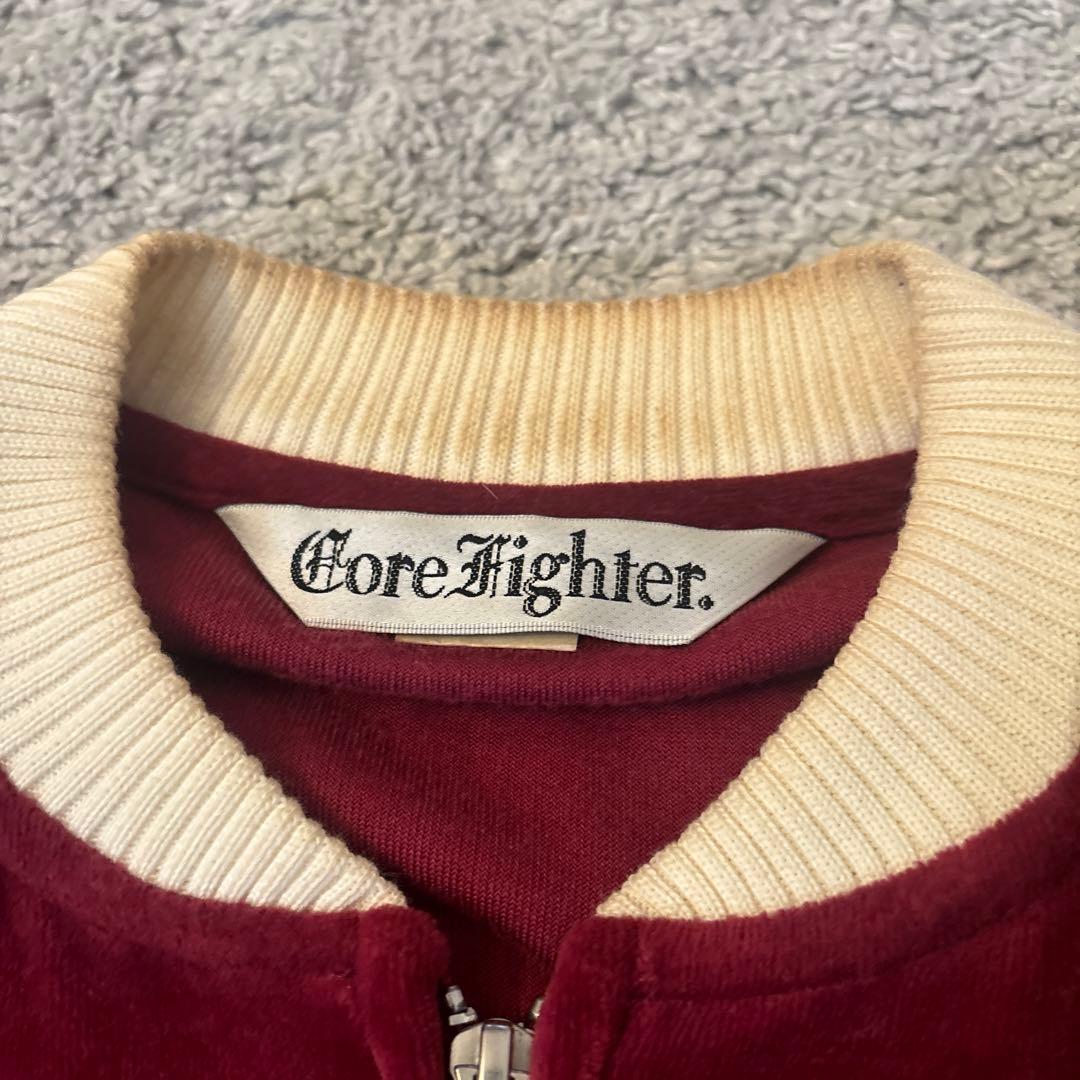 Core Tighter ベロアスカジャン　ビンテージ　虎刺繍