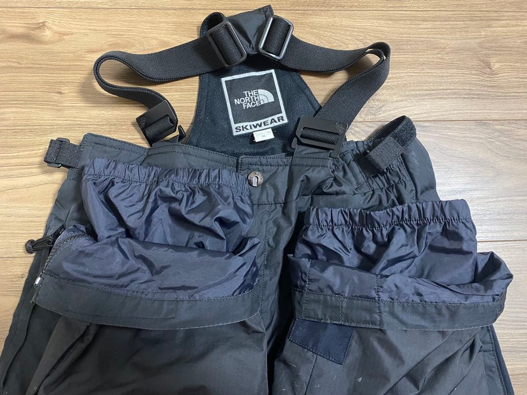 THE NORTH FACE スキーウェアセット 黒/黄　XL