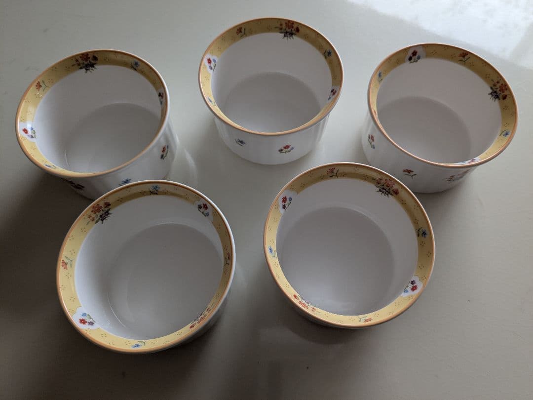 Noritake　ノリタケ　TRUE LOVEトゥルーラブ　ココット　5個