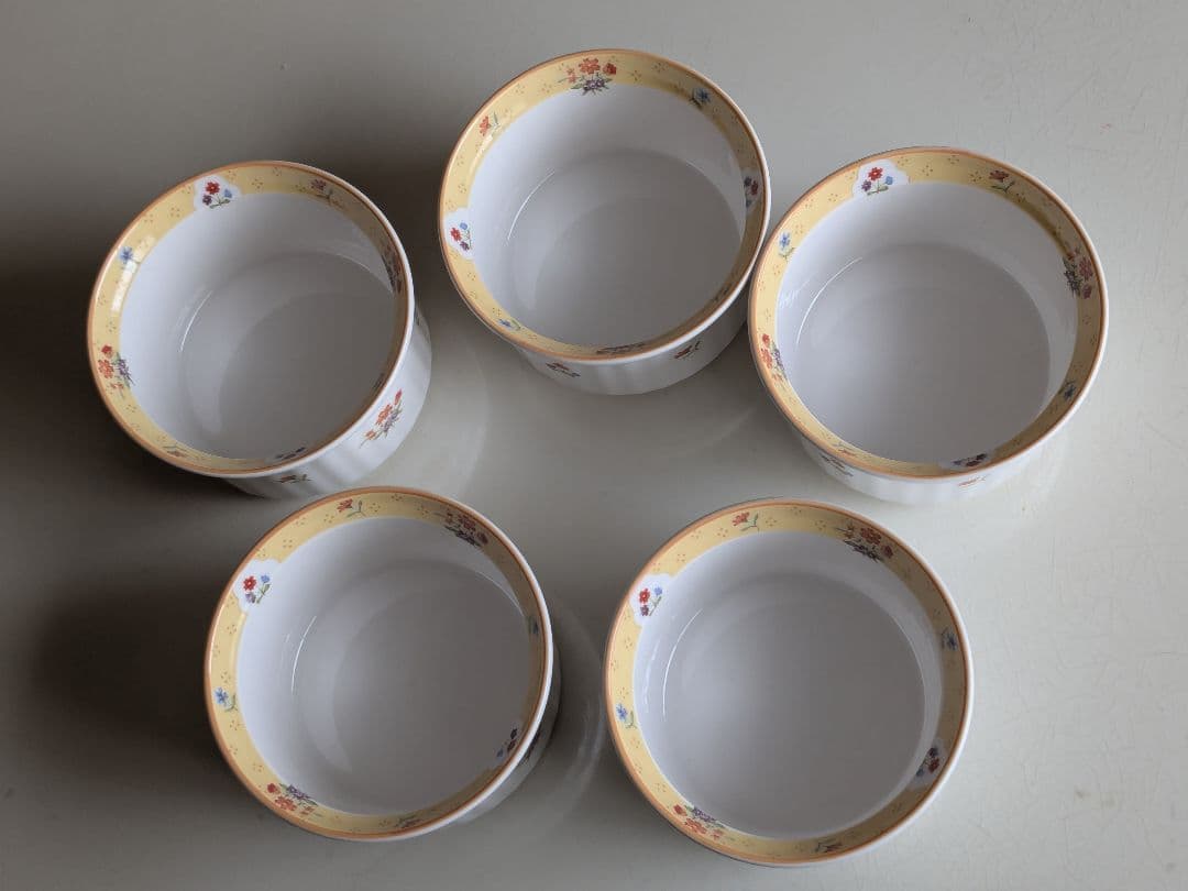 Noritake　ノリタケ　TRUE LOVEトゥルーラブ　ココット　5個
