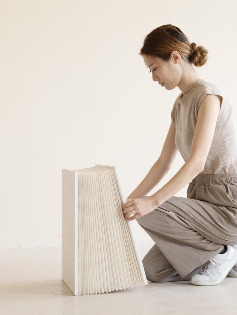 ディスプレイスタンド高さ118㎝長さ30㎝展示台 陳列台組立不要 展示会イベント