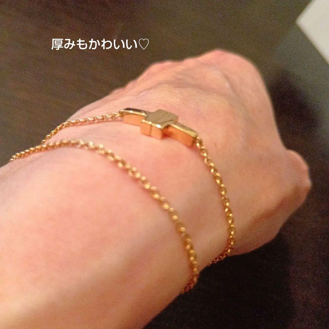 ⭐️美品⭐️ティファニー K18RG ブレスレット T TWO ダブルチェーン♡