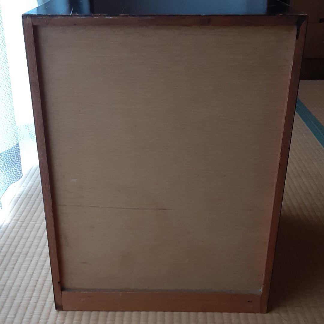 木製レコード専用ラック　昭和レトロ