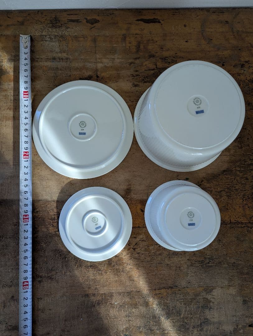 ロイヤルコペンハーゲン ホワイトフルーテッド　 廃盤 オーブン 蓋付き