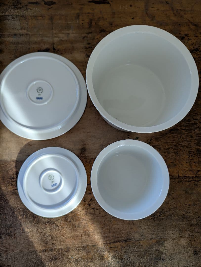 ロイヤルコペンハーゲン ホワイトフルーテッド　 廃盤 オーブン 蓋付き