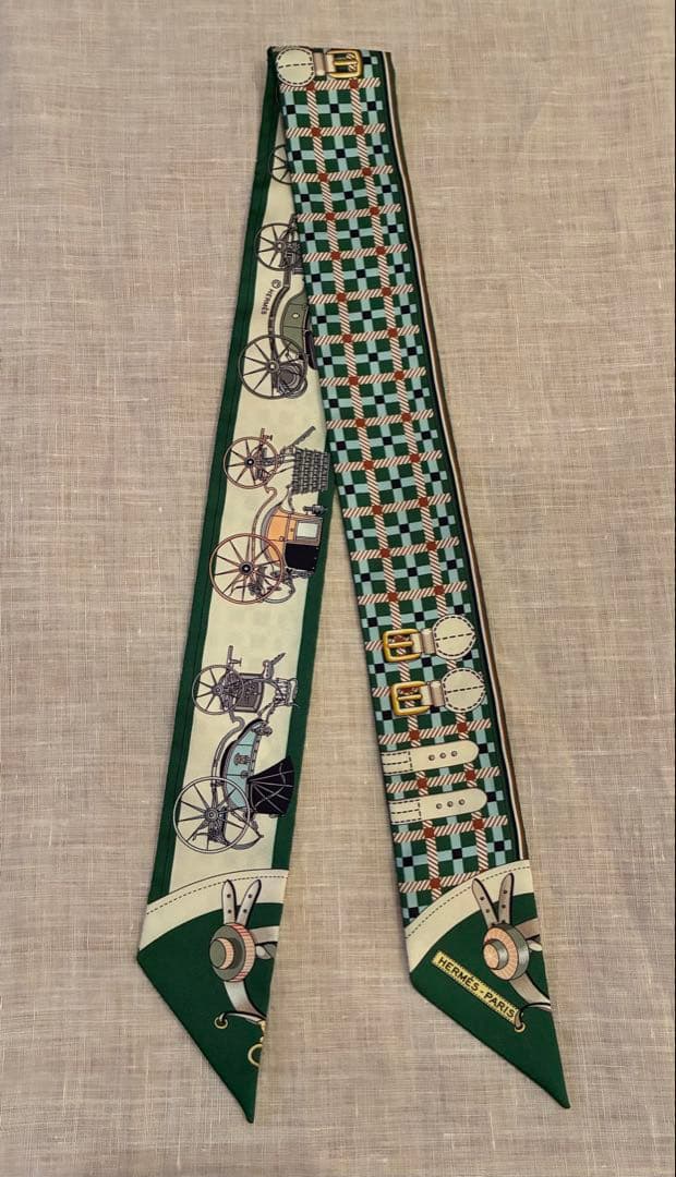 エルメス　ツイリー　新品未使用 馬車の変遷