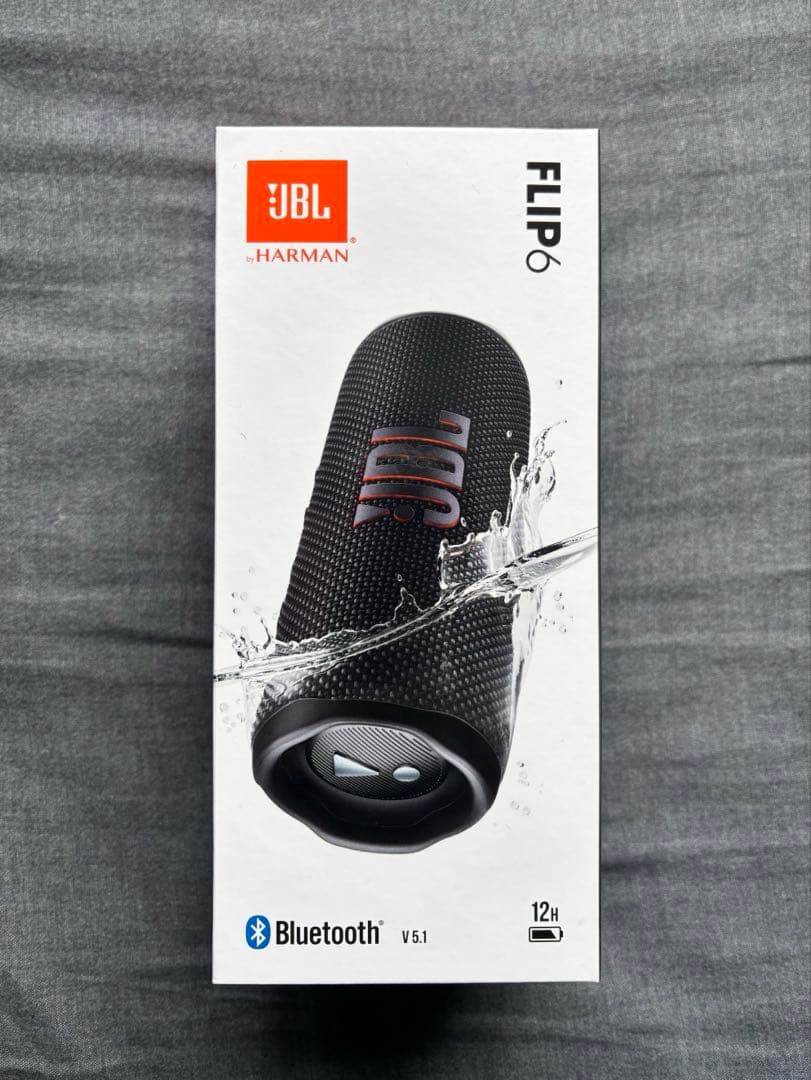 JBL FLIP6 Bluetoothスピーカー 防水 ブラック
