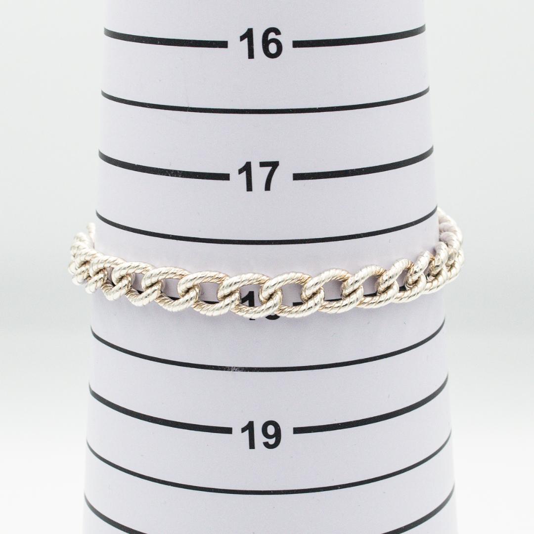 ヴィンテージ ティファニー パターンドリンク ツイスト ロープ ブレスレット