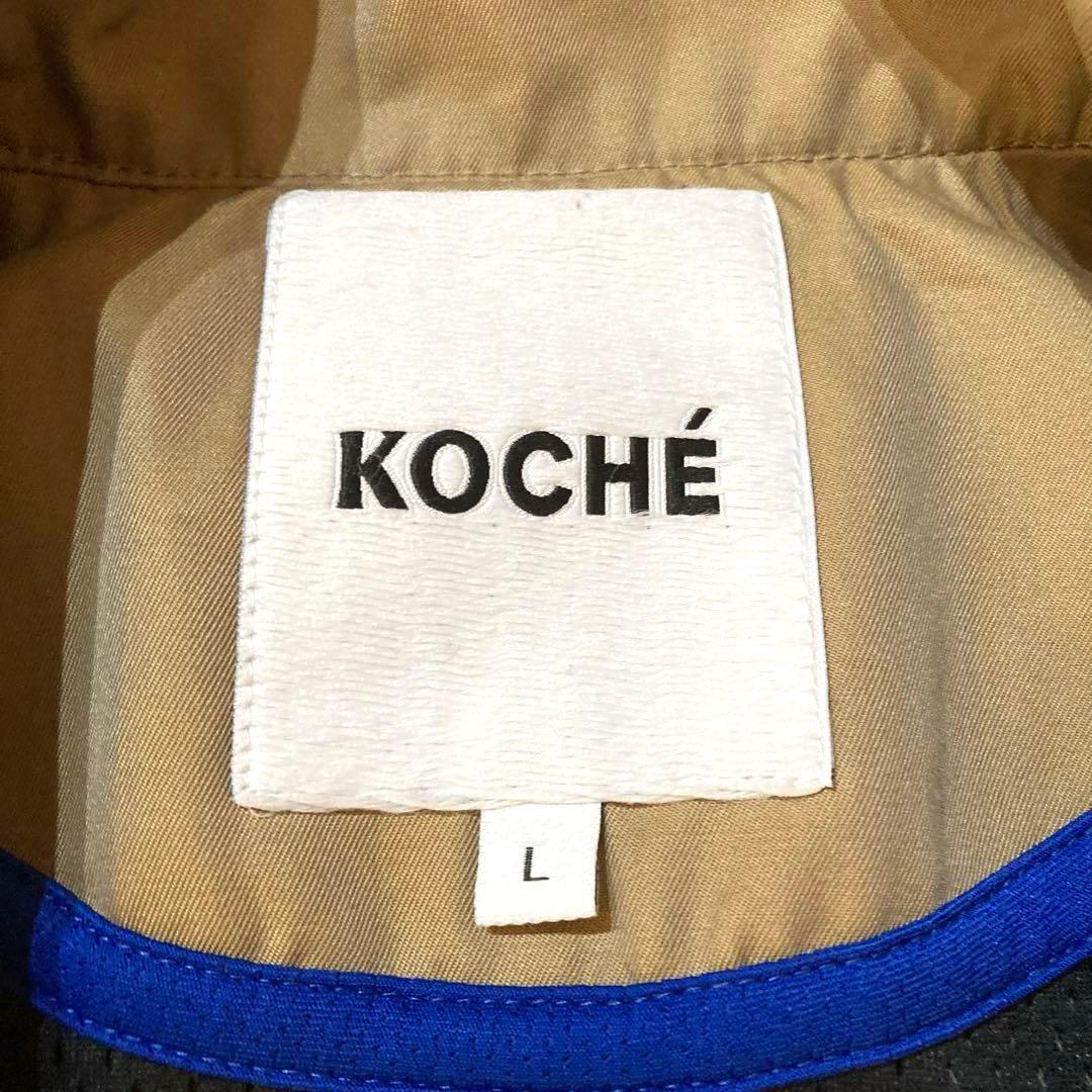 美品　Koché コシェ　トレンチコート　 スポーツドッキング　L