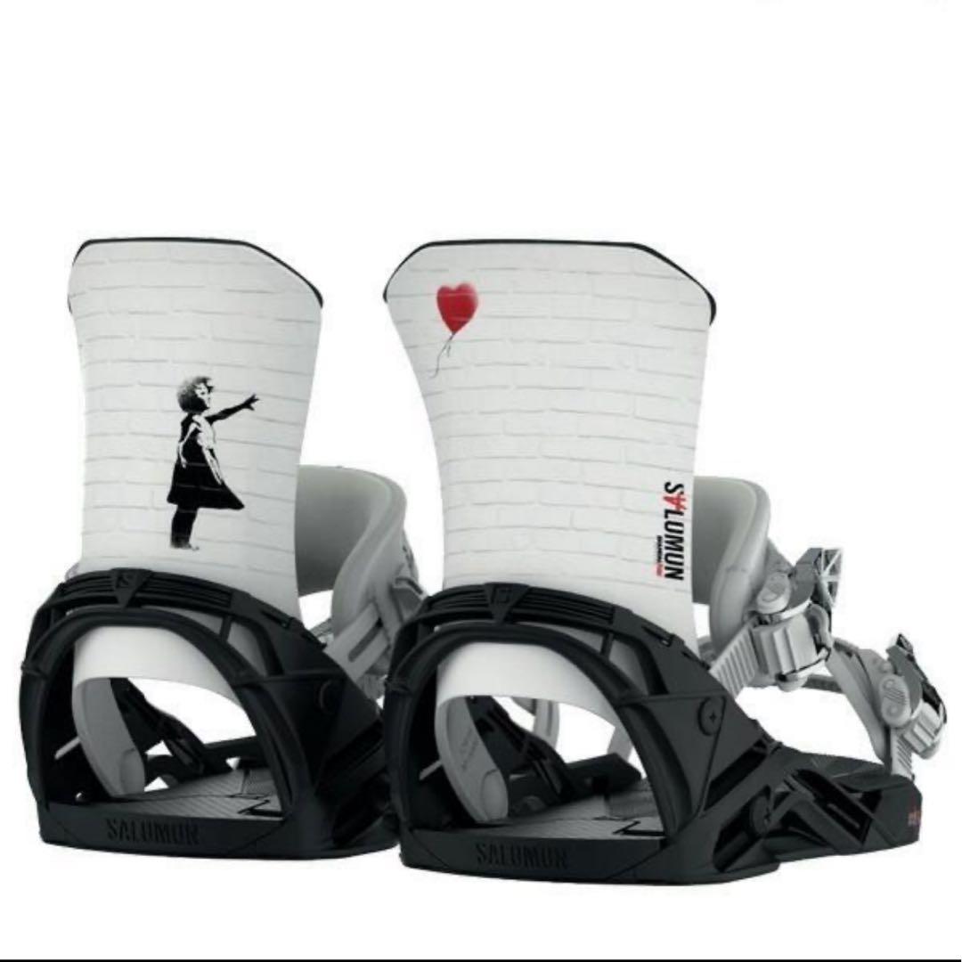 SALOMON スノーボード　ビンディング　バンクシー