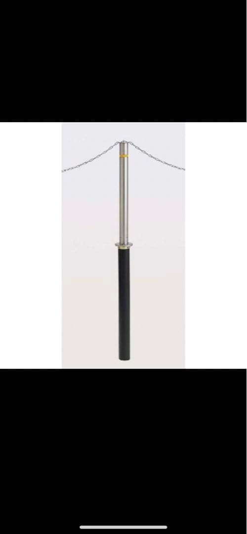 EAXB43 新日軽　バリヤード　A型埋没式用　交換ポール 60.5φ