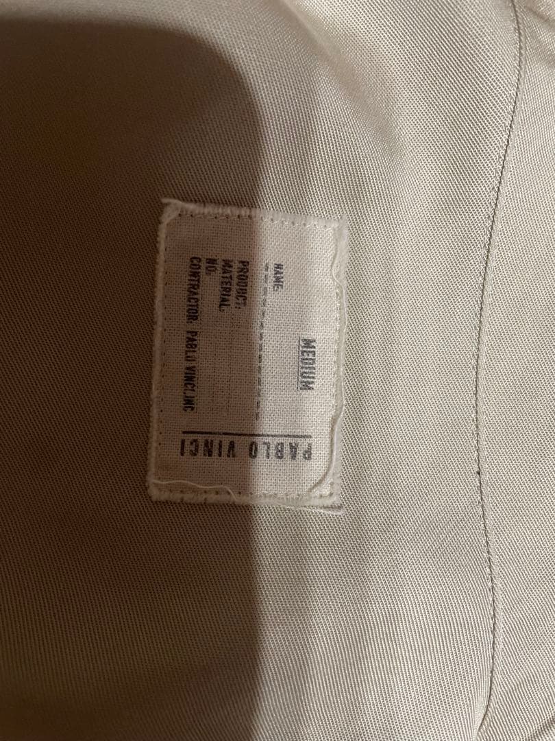 ✨ yu様用　PABLO VINCI Open collar shirt ✨