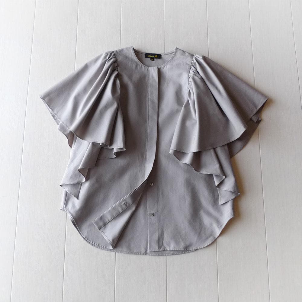 ■専用■美品 ドゥロワー 定価7,4万 フレアスリーブのブラウス Drawer