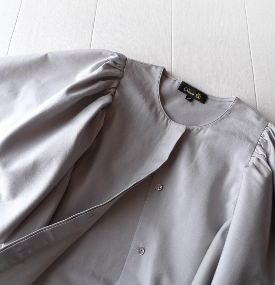 ■専用■美品 ドゥロワー 定価7,4万 フレアスリーブのブラウス Drawer