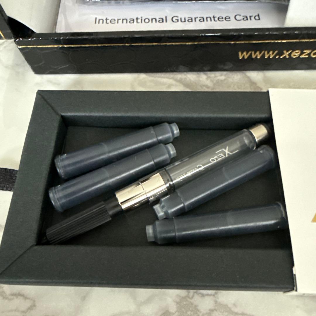 XEZO 万年筆 ディープブルー 未使用品