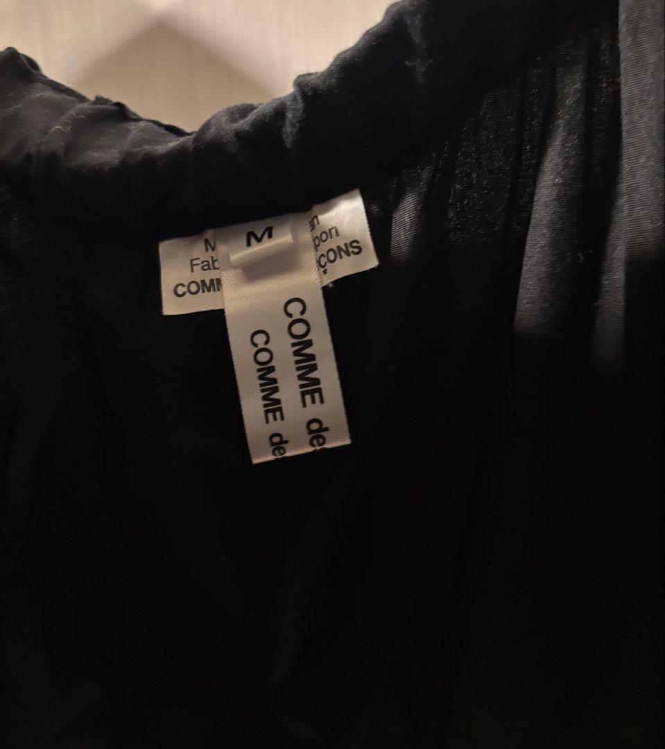 COMME des GARÇONS ブラック 綿スカート(品番:RH-S025)