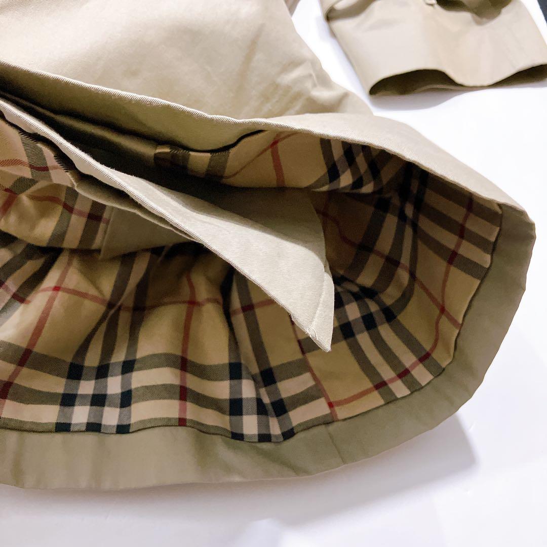 【専用品バーバリーロンドン　ダブル　ロングトレンチコート　XL相当　英国製　ノバ